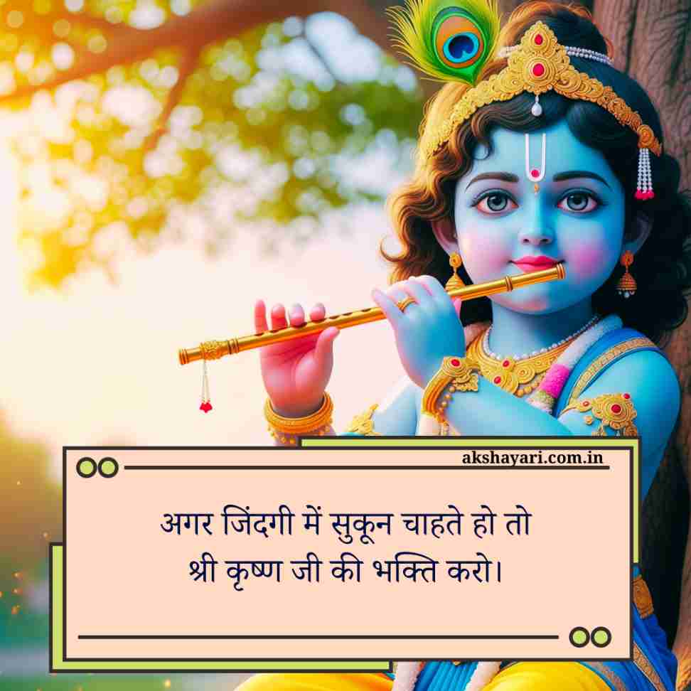 Krishna shayari Hindi